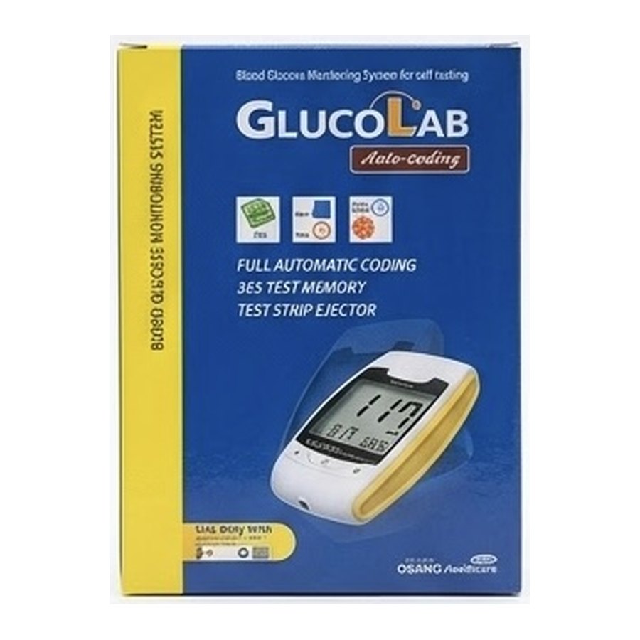 جهاز GLUCOLAB لقياس سكر الدم – ترميز تلقائي